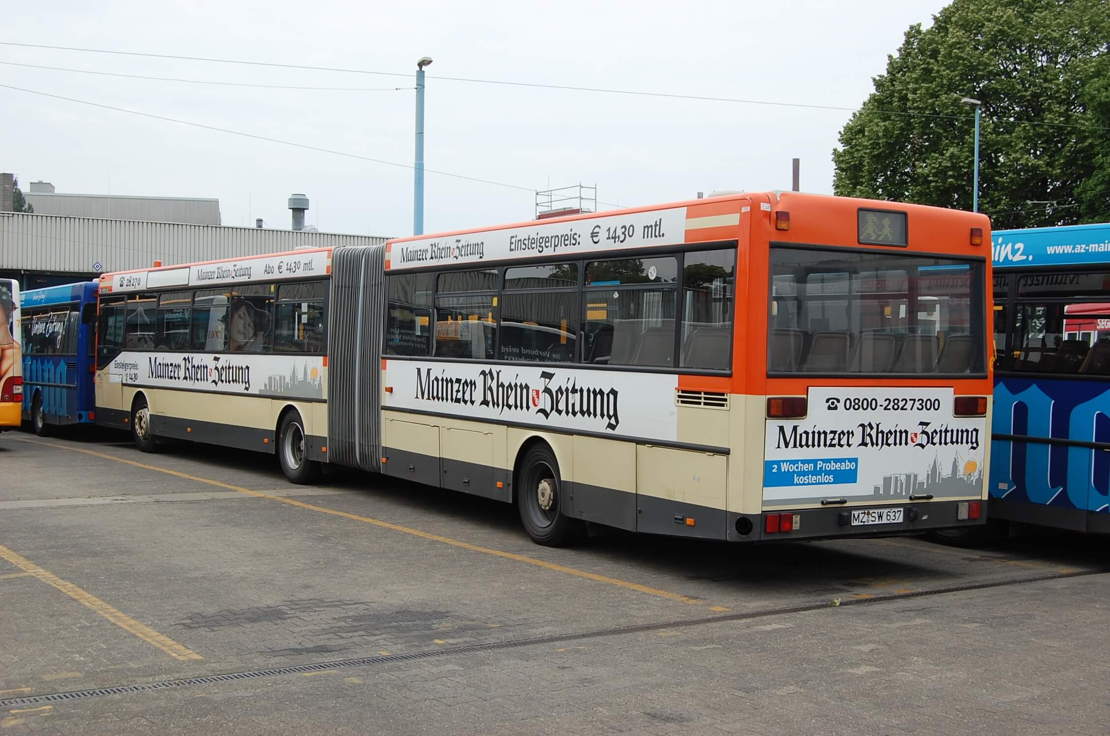 Bus 637 - Danke an Straßenbahnfreunde Mainz e.V für die Bilder